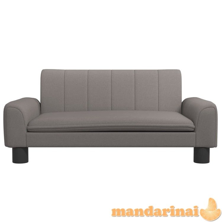 Vaikiška sofa, taupe spalvos, 70x45x30cm, audinys