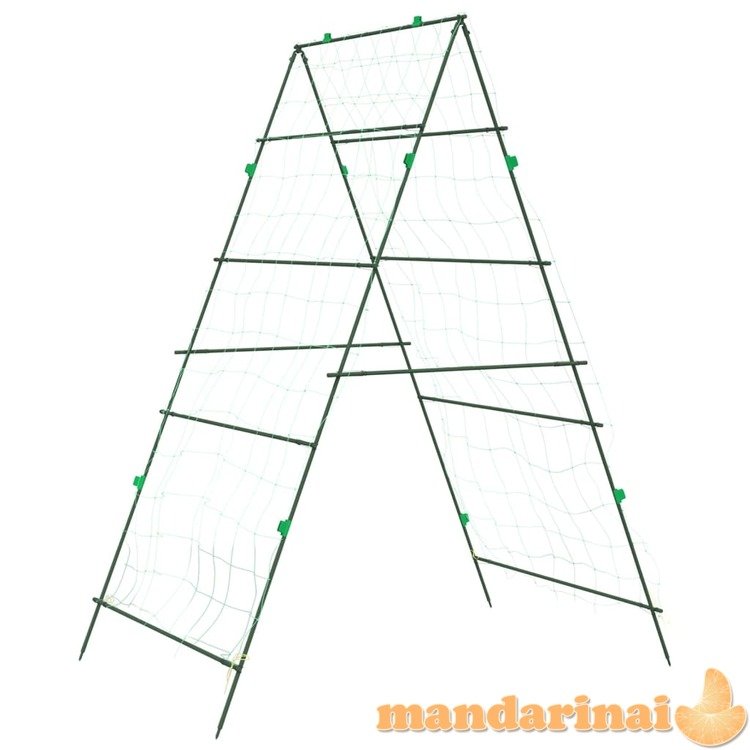 Sodo grotelės vijokliniams augalams, 99x90x175,5cm, plienas