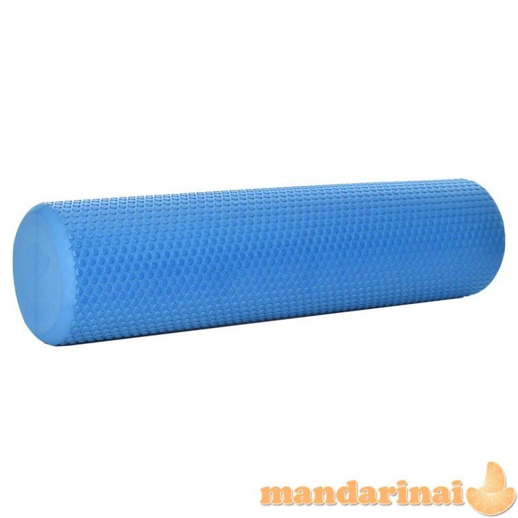 Masažinis jogos volas SANRO Foam roll 60*15cm Mėlynas