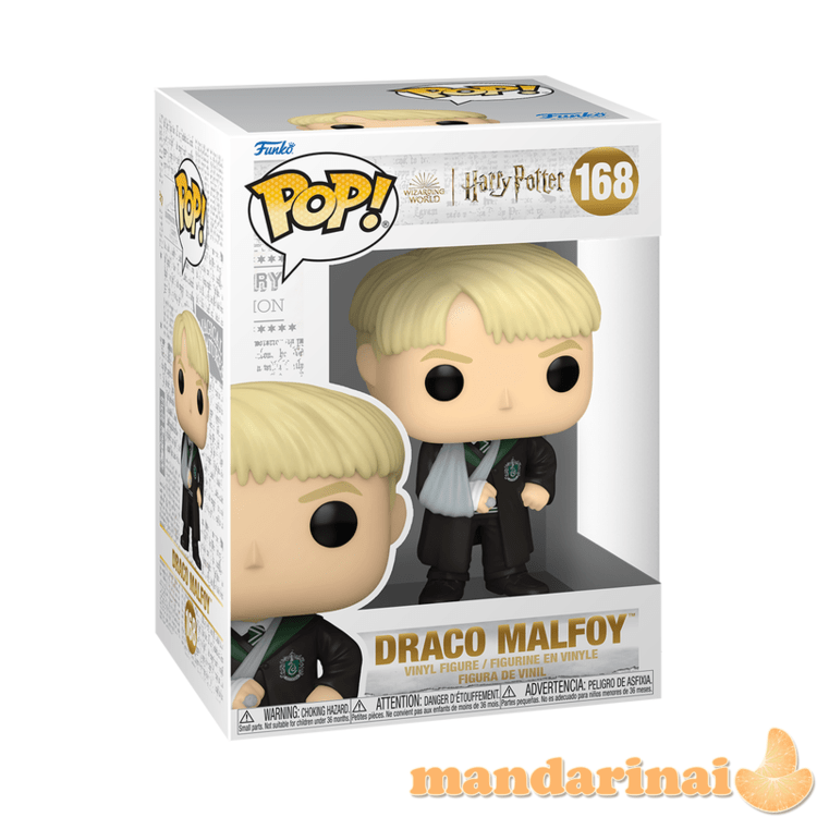 FUNKO POP! Vinilinė figūrėlė: Movies: Harry Potter and The Prisoner of Azkaban - Draco Malfoy w/Broken Arm