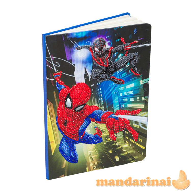 SPIDER-MAN CRYSTAL ART Užrašų knygelė „Žmogus-voras“