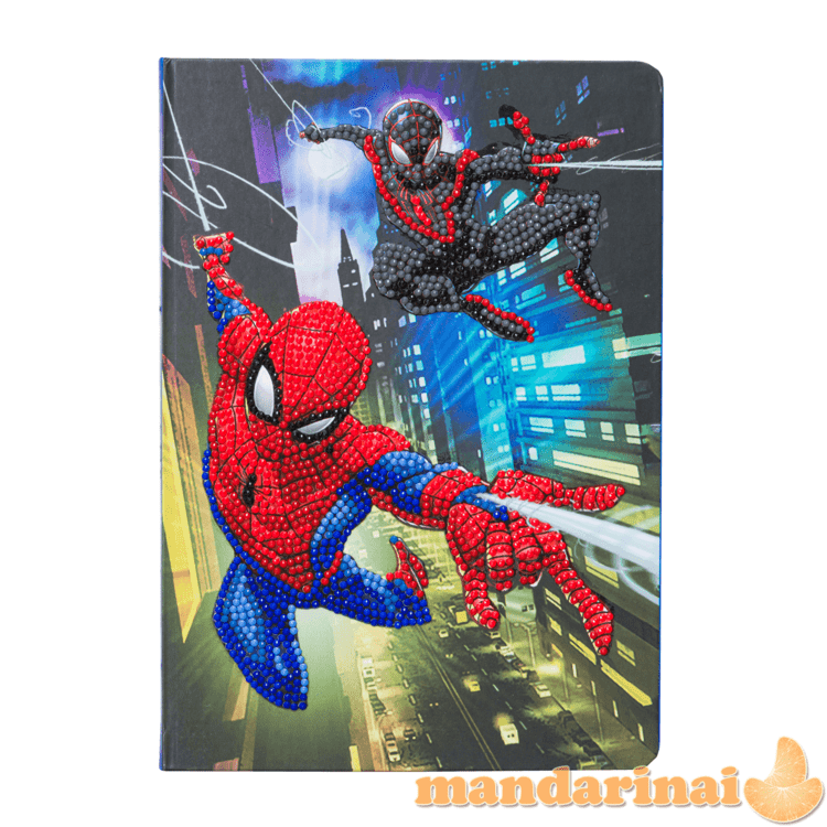 SPIDER-MAN CRYSTAL ART Užrašų knygelė „Žmogus-voras“