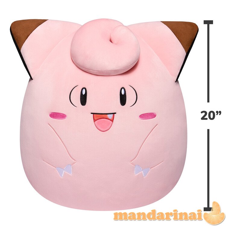 SQUISHMALLOWS POKEMON pliušinis žaislas Clefairy, 50 cm