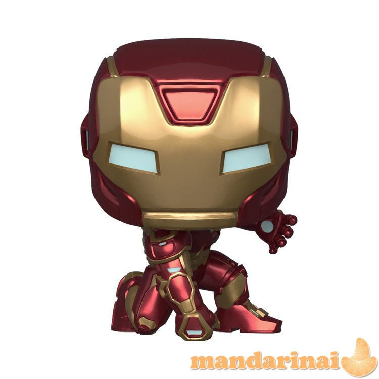 FUNKO POP! Vinilinė figūrėlė MARVEL: Geležinis žmogus (Stark Tech kostiumas), 9,5 cm