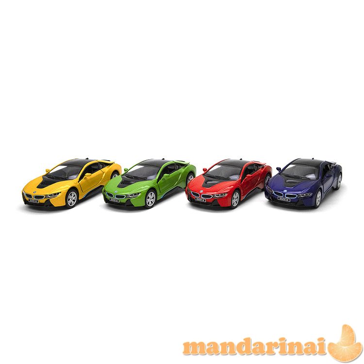 KINSMART automobilis BMW I8, 12 cm