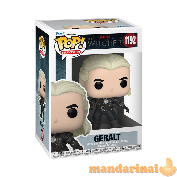 FUNKO POP! Vinilinė figūrėlė Geralt w/Chase, 10 cm