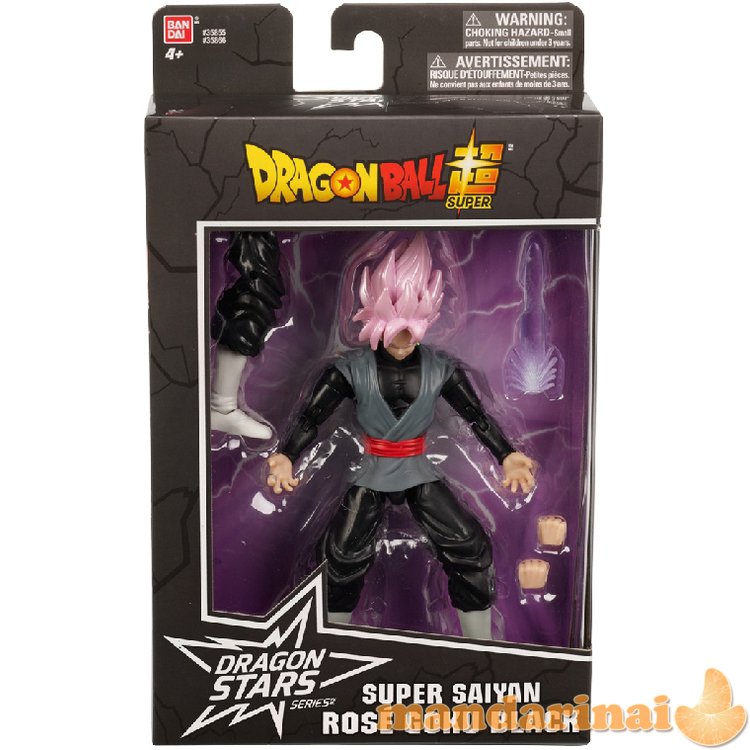 DRAGON STARS  Poseable figūrėlė su priedais, 16 cm - Goku Black Rose