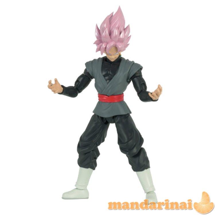 DRAGON STARS  Poseable figūrėlė su priedais, 16 cm - Goku Black Rose