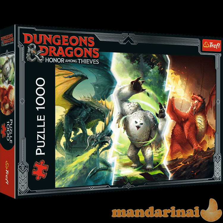 TREFL Dėlionė „Dungeons and Dragons - monstrai“, 1000 det.