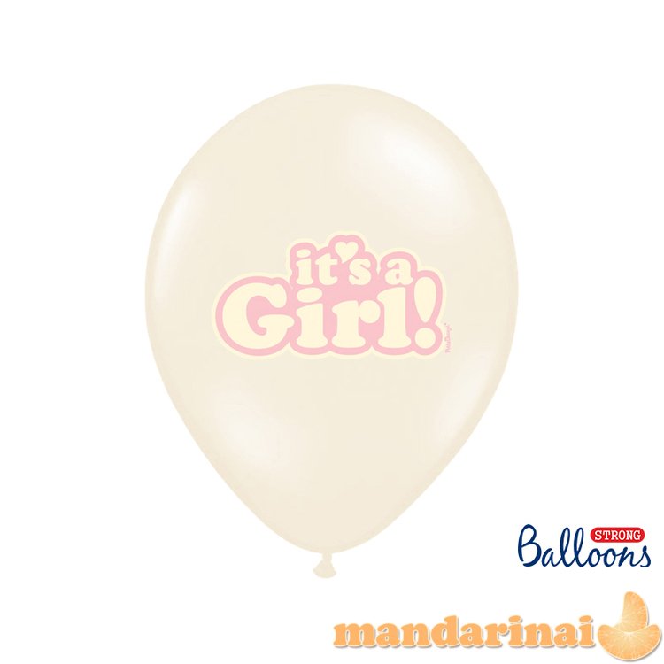 Balloons 30cm, It s a Girl, Pastel Mix (1 pkt / 50 pc.)