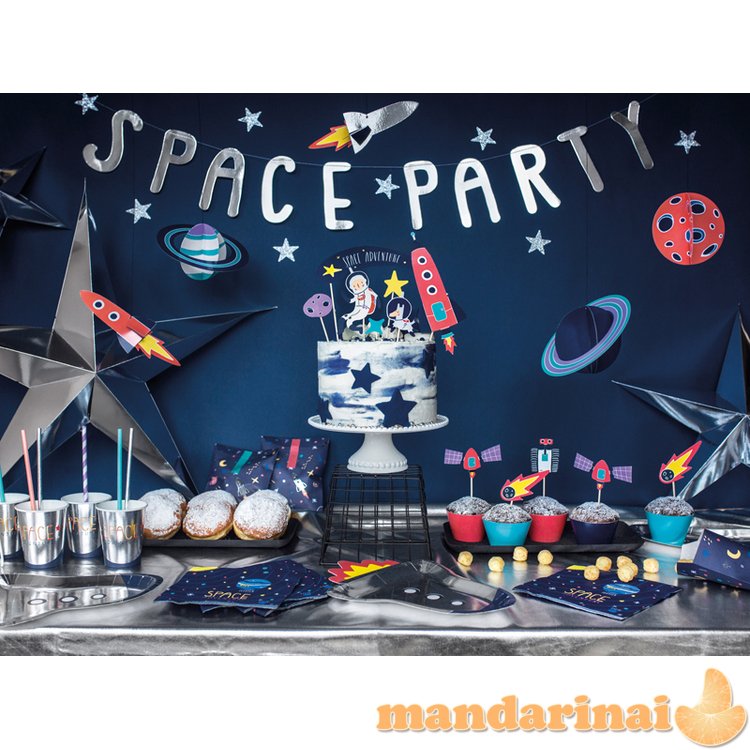 Napkins Space Party, 33x33cm (1 pkt / 20 pc.)