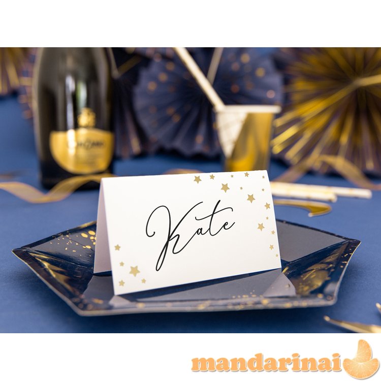 Place Cards Let s Celebrate - Stars, 9.5x5.5cm (1 pkt / 10 pc.)