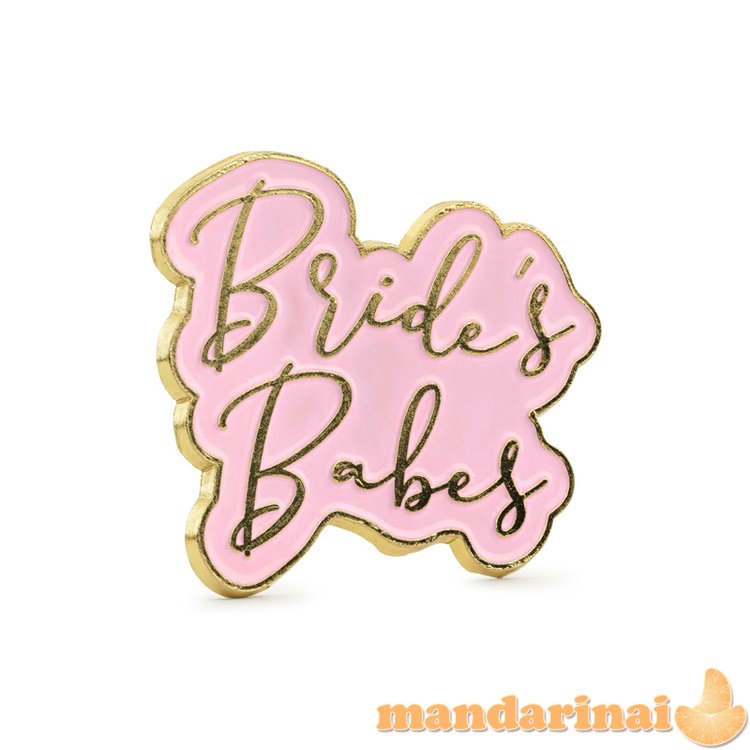 Enamel pin Bride s Babes, 3.5x3cm