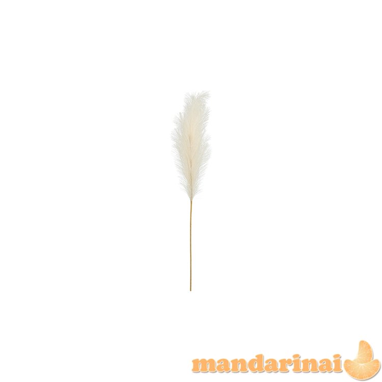 Pampas grass artificial, light cream, 15x110cm