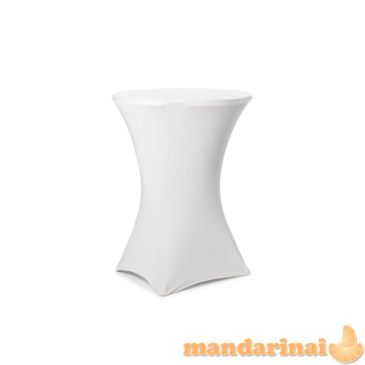 Cocktail table cover, 80x110 cm, white