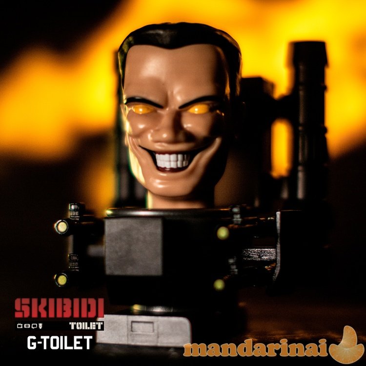 SKIBIDI TOILET Figūrėlė-siurprizas