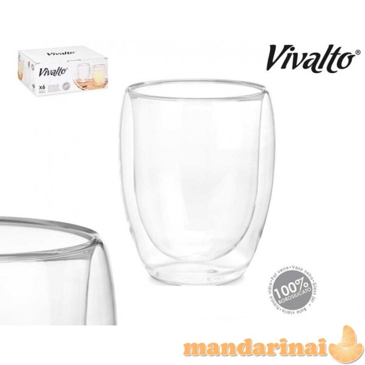 Stiklinė su dviguba sienele 320ml 85371 Vivalto