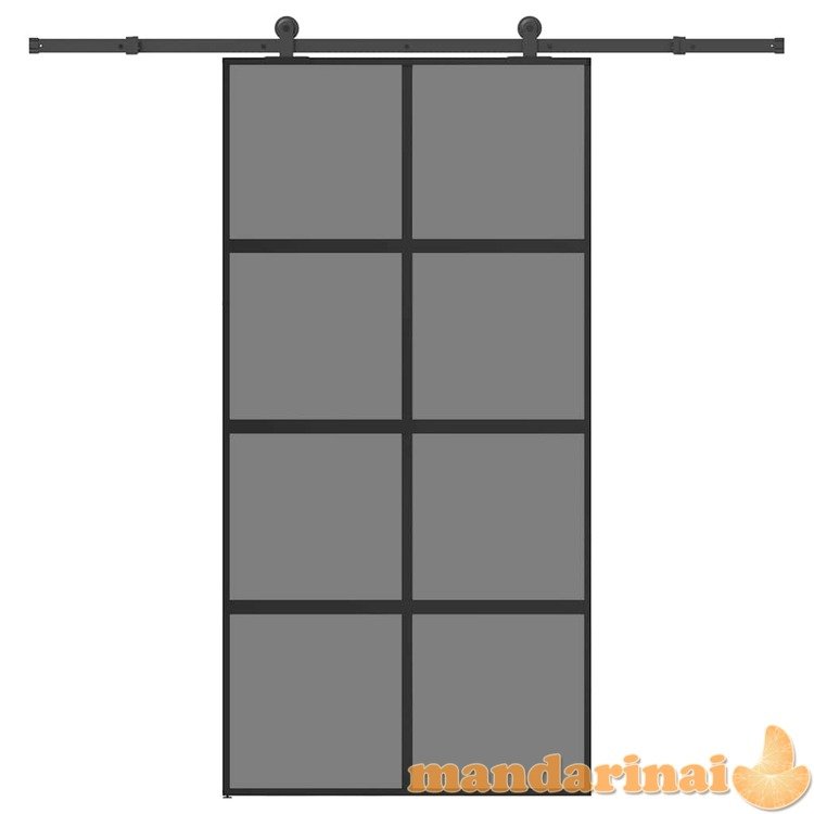 Stumdomos durys su įrangos rinkiniu, 102,5x205cm