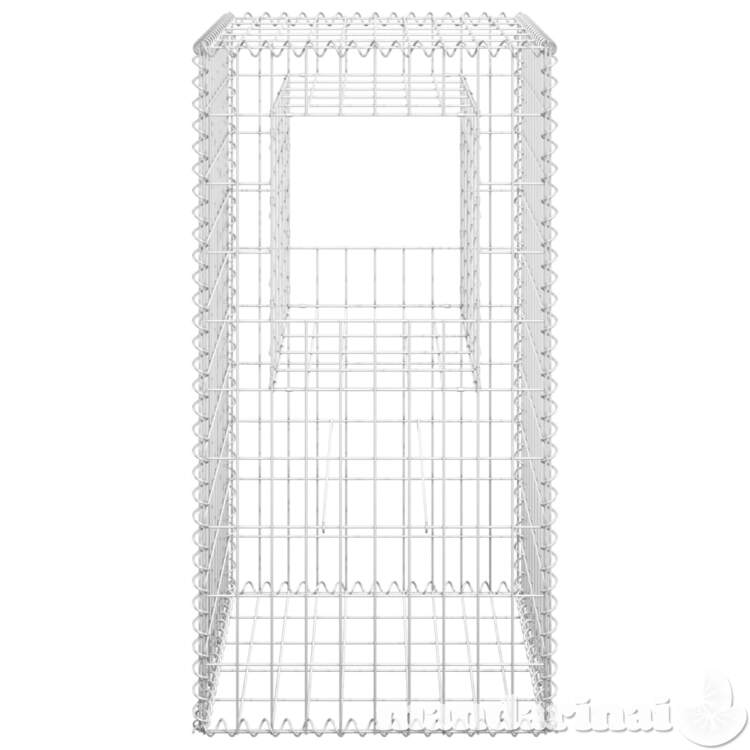 Gabiono krepšio kolona, 50x50x100cm, geležis
