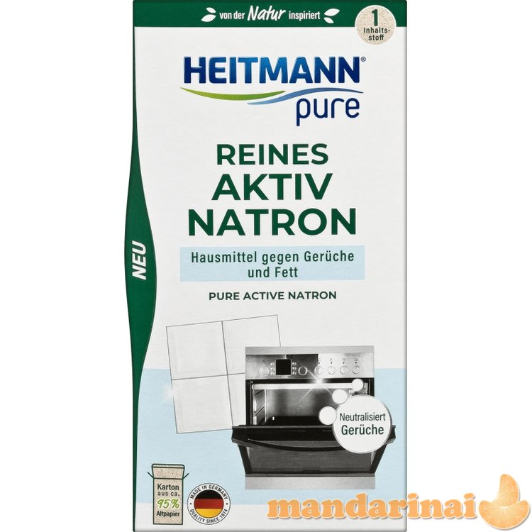 HEITMANN aktyvuota soda 350g PURE