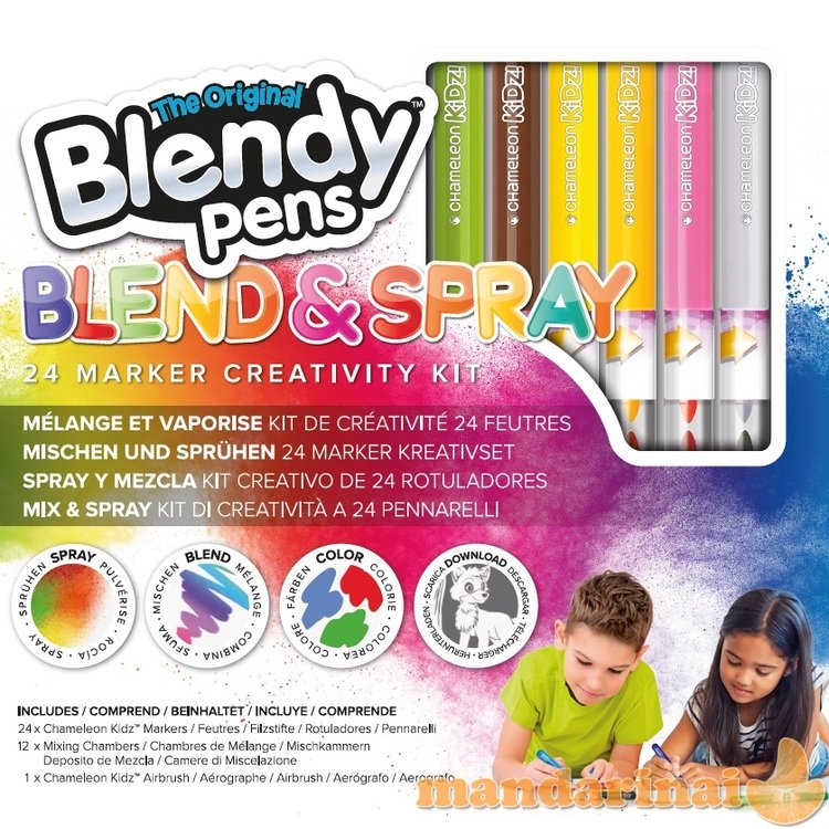 BLENDY PENS Žymekliai, 24 vnt.