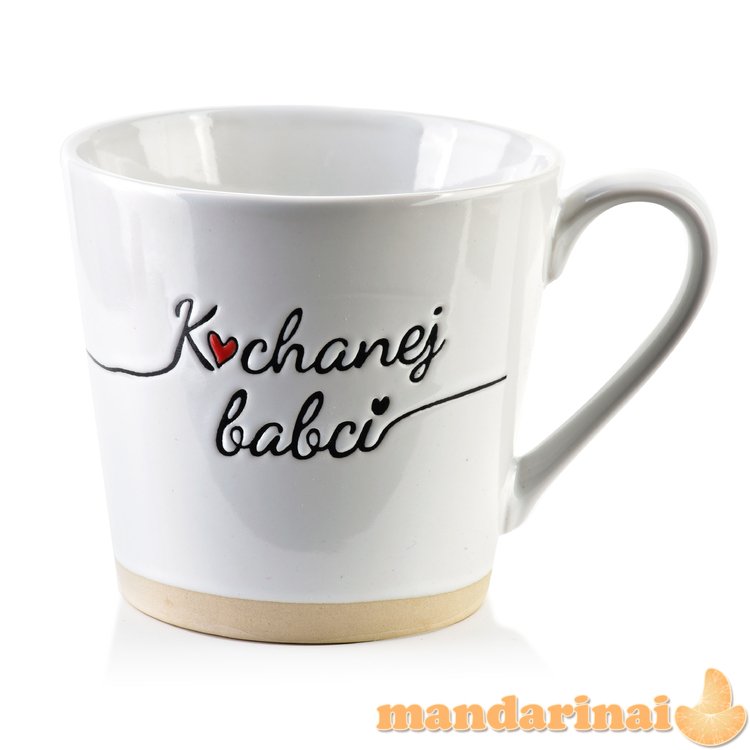 KOCHANEJ BABCI Kubek 350ml 9,5x12,5xh8,8cm