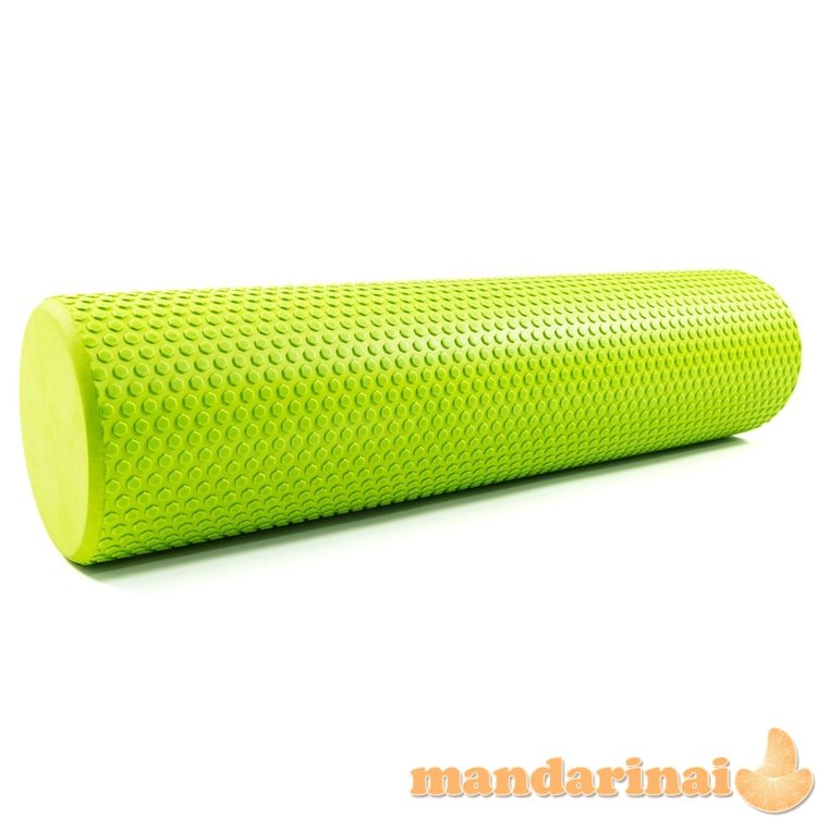 Masažinis jogos volas SANRO Foam roll 60*15cm Salotinis