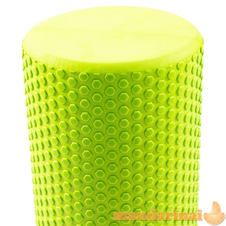 Masažinis jogos volas SANRO Foam roll 60*15cm Salotinis