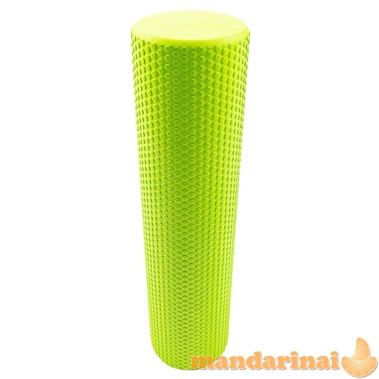 Masažinis jogos volas SANRO Foam roll 60*15cm Salotinis