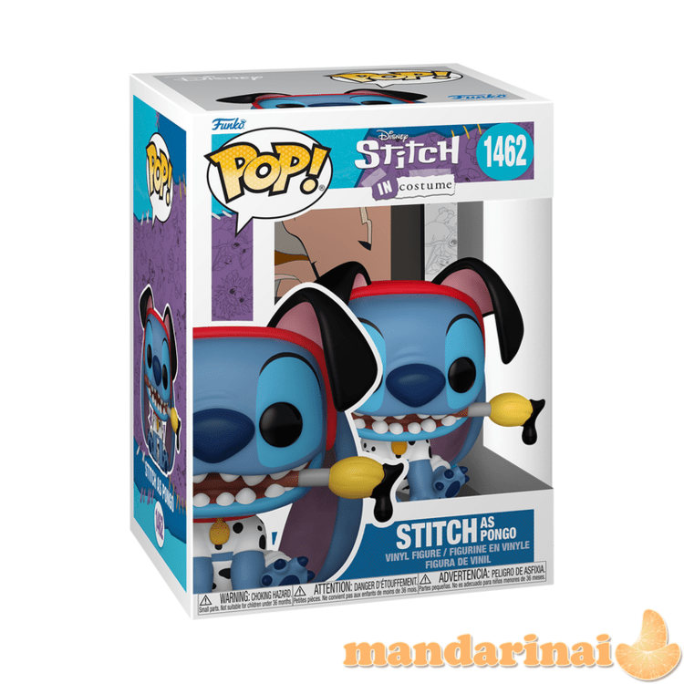 FUNKO POP! Vinilinė figūrėlė: Stitch (101 Dalmatians Costume)