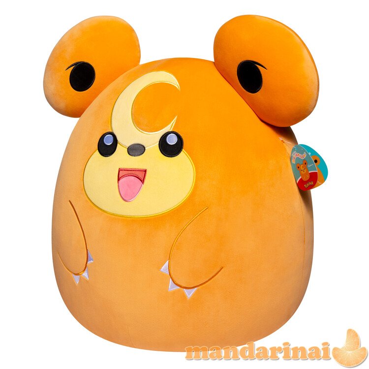 SQUISHMALLOWS POKEMON pliušinis žaislas Teddiursa, 50 cm