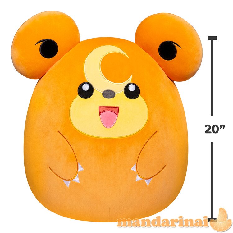 SQUISHMALLOWS POKEMON pliušinis žaislas Teddiursa, 50 cm