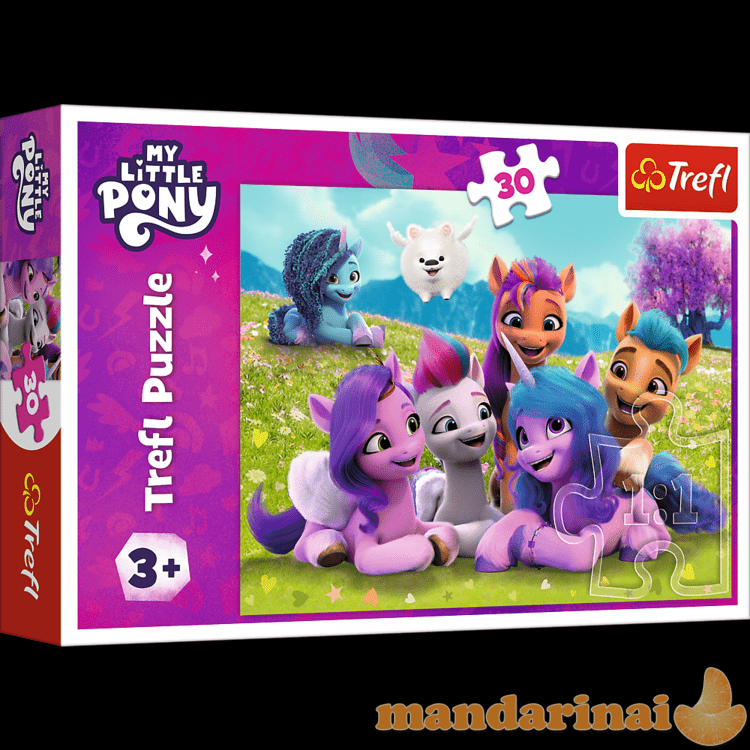 TREFL MY LITTLE PONY Dėlionė „Mano mažasis ponis“, 30 det.