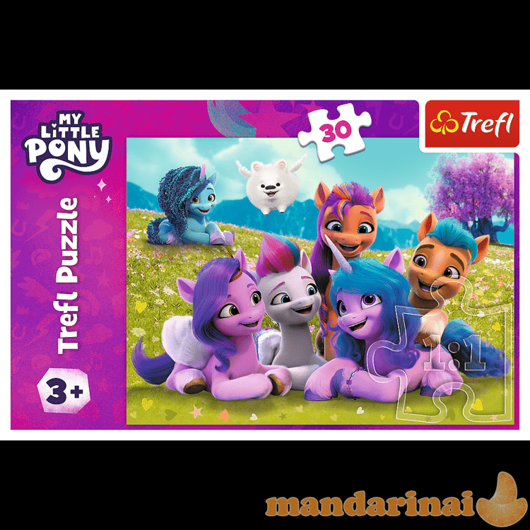 TREFL MY LITTLE PONY Dėlionė „Mano mažasis ponis“, 30 det.