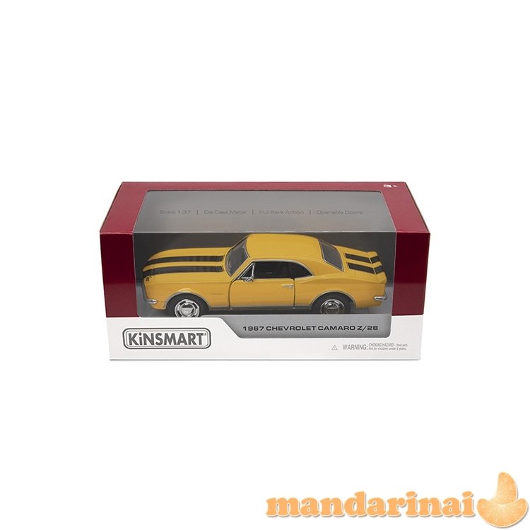 KINSMART Automobilis 1967 CHEVROLET CAMARO Z/28, 1:37