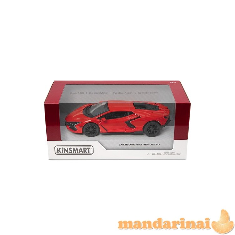 KINSMART Automobilio modelis Lamborghini Revuelto, scale 1:38