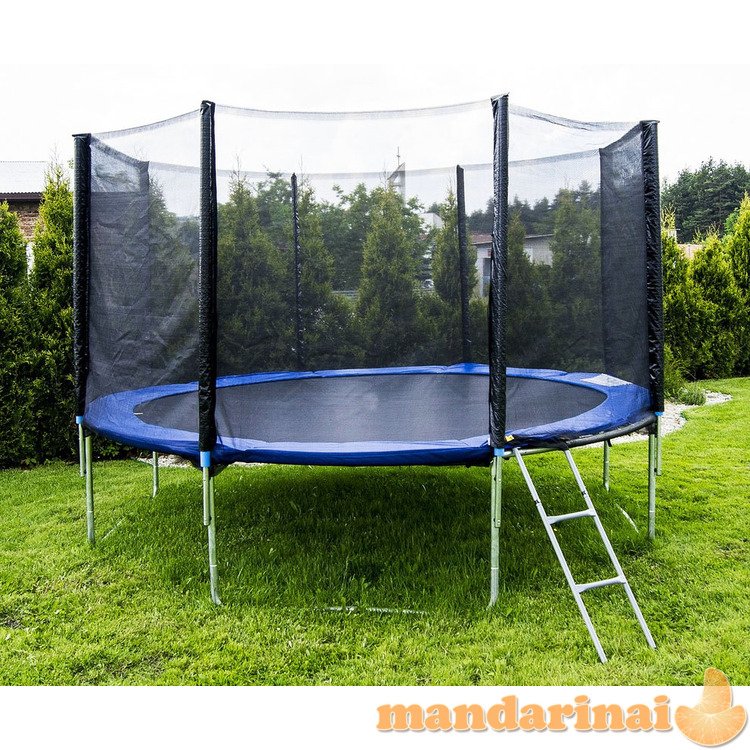 8FT batutas Sports Jump (244 cm) su tinklu ir kopėtėlėmis