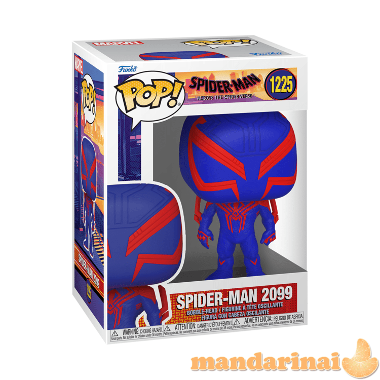 FUNKO POP! Vinilinė figūrėlė: Across the Spider-Verse -Spider-Man 2099, 9,5 cm