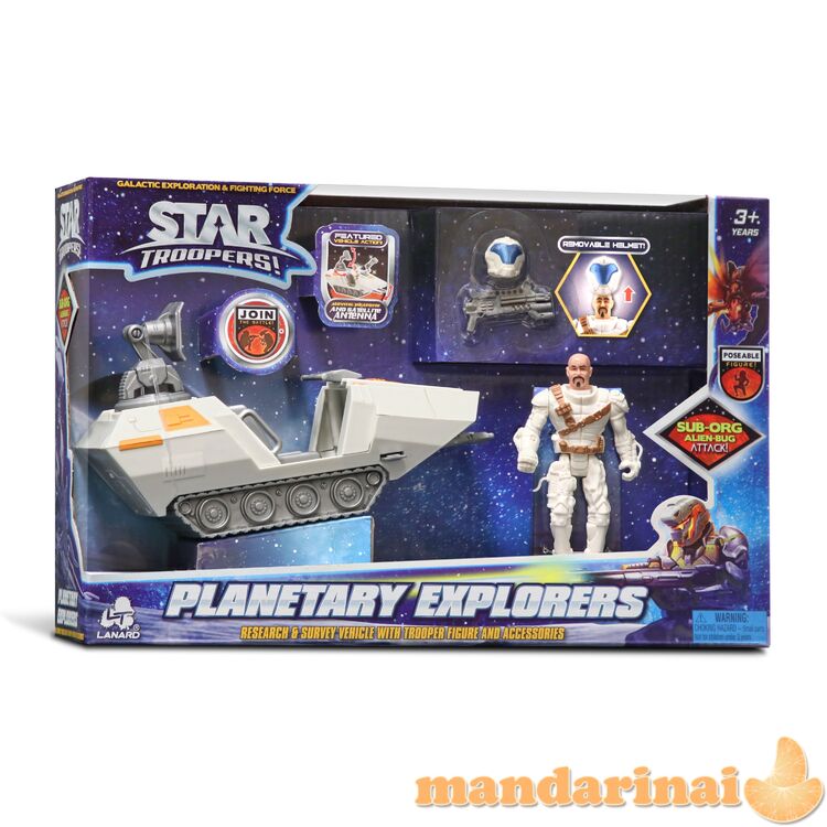 STAR TROOPERS Rinkinys „Planetų tyrinėtojai“