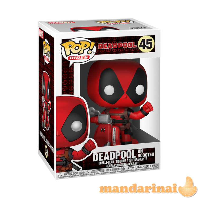 FUNKO POP! Vinilinė figūrėlė: Deadpool - Deadpool & Scooter