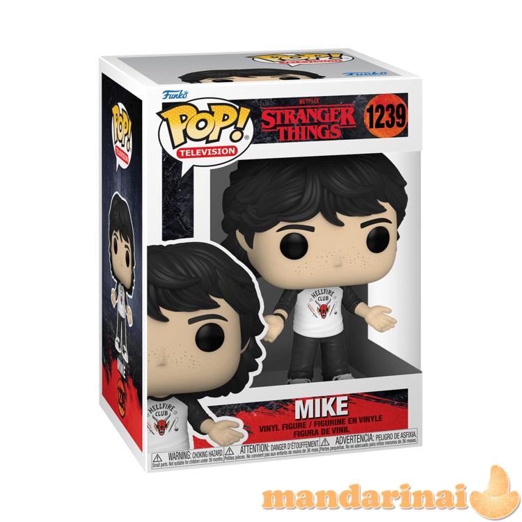 FUNKO POP! Vinilinė figūrėlė, STRANGER THINGS: MIKE, 10 cm