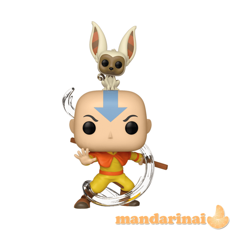 FUNKO POP! Vinilinė figūrėlė: Avatar: The Last Airbender - Aang w/Momo