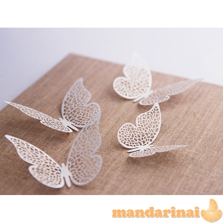 Paper Decorations Butterfly, 8 x 5cm (1 pkt / 10 pc.)