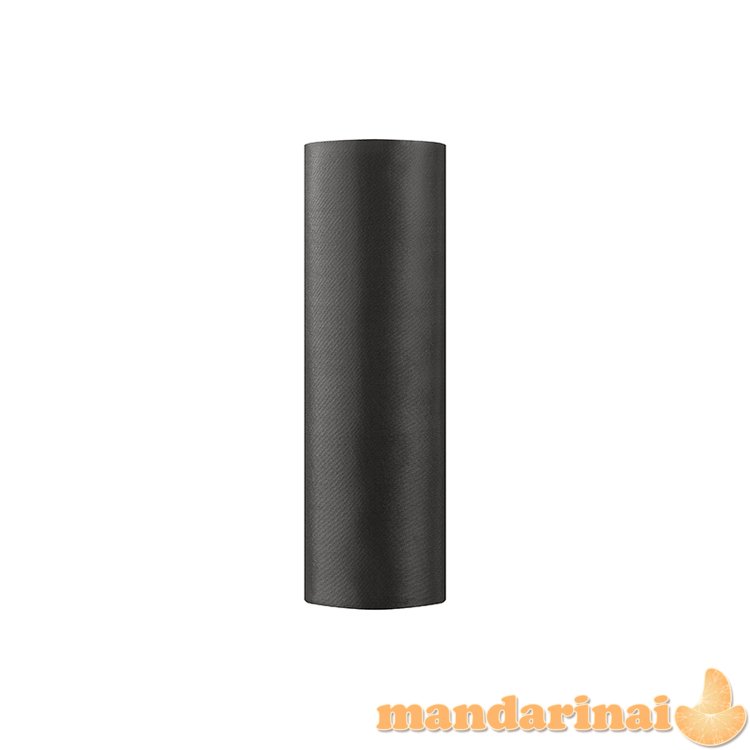 Satin Plain, black, 0.16 x 9m (1 pc. / 9 lm)