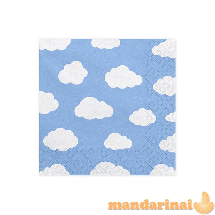 Napkins Little Plane, 33x33cm (1 pkt / 20 pc.)