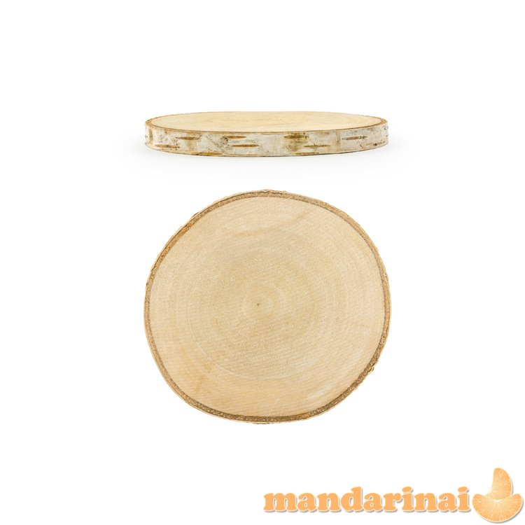 Tree slices, diameter 10-12 cm (1 pkt / 2 pc.)