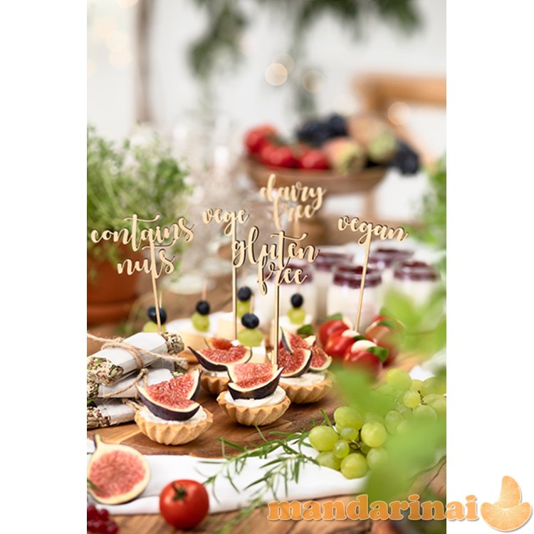 Sweet table toppers, 14.5-16cm