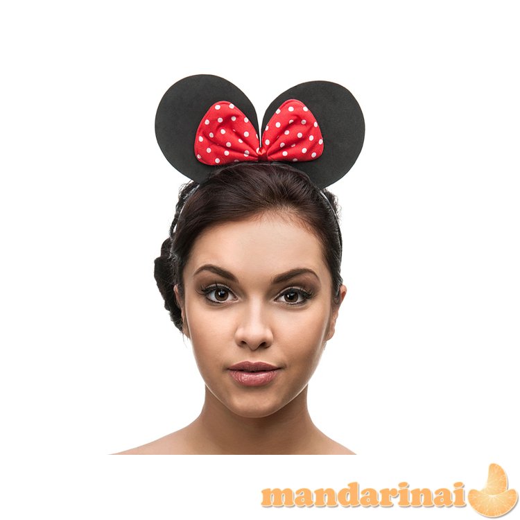 Headband Mouse, black and red