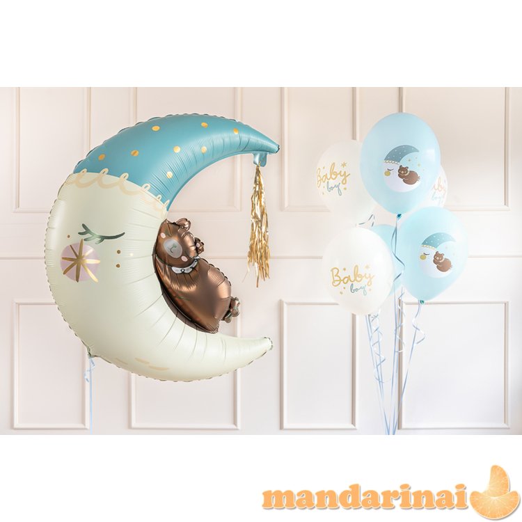 Balloons 30 cm, Baby boy, mix (1 pkt / 50 pc.)