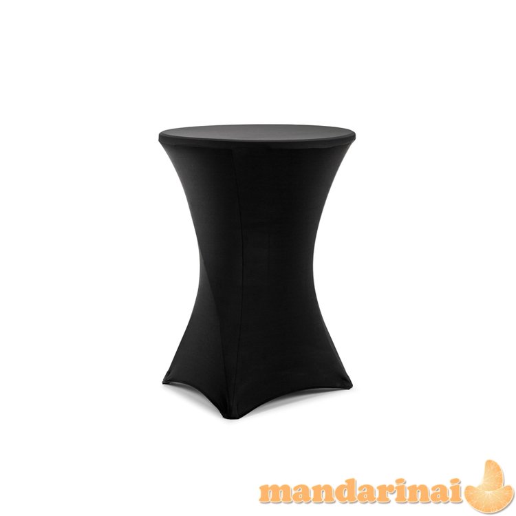 Cocktail table cover, 80x110 cm, black